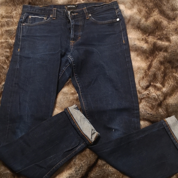 2-4-1 Frank and Oak Dylan Slim Selvedge Jeans - Picture 7 of 11